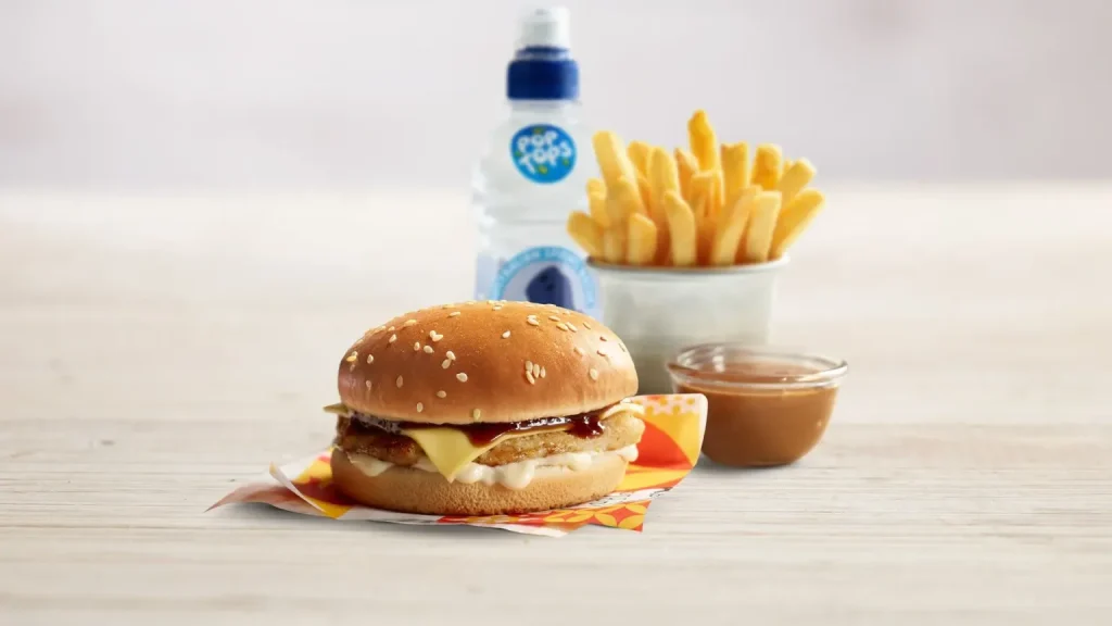Kid-O Chicken & Cheese Burger Meal